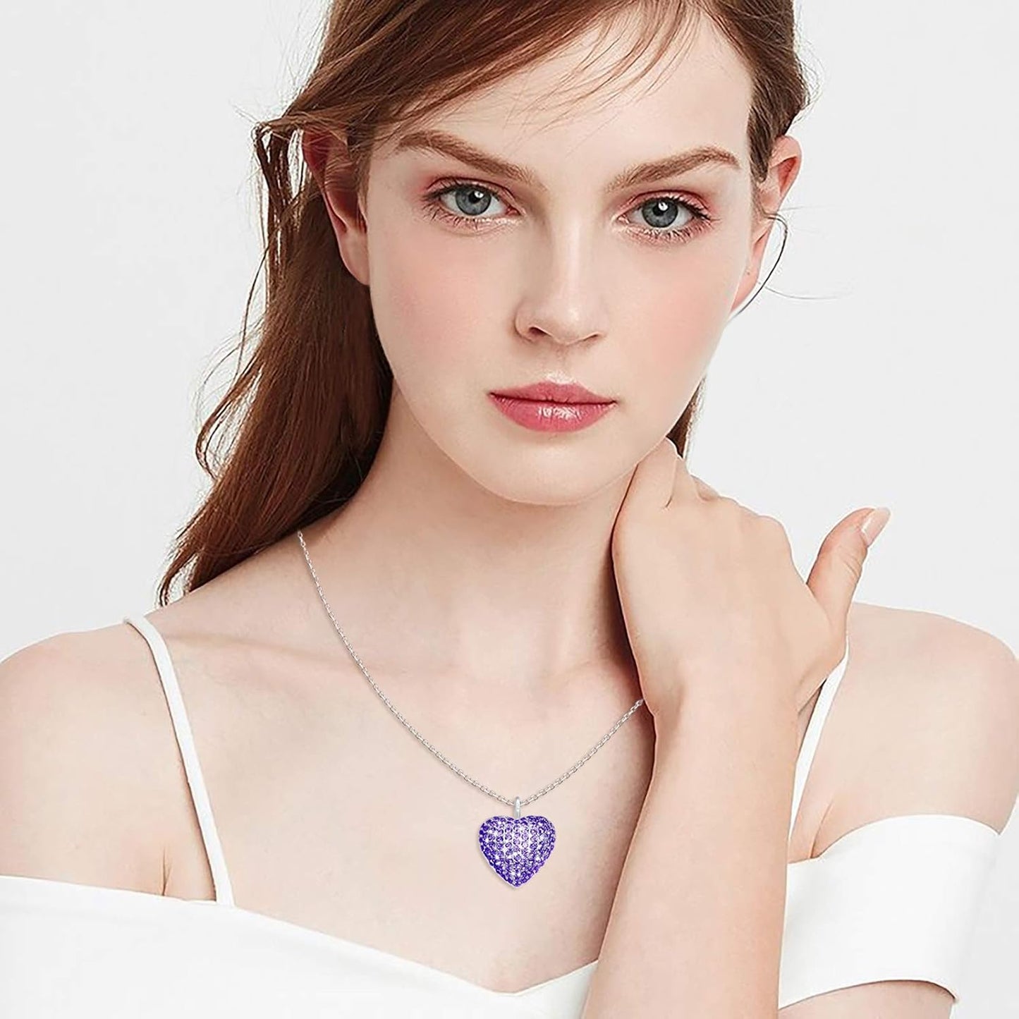 Sterling Silver Heart Urn Necklace – Memorial Pendant for Ashes & Loved Ones