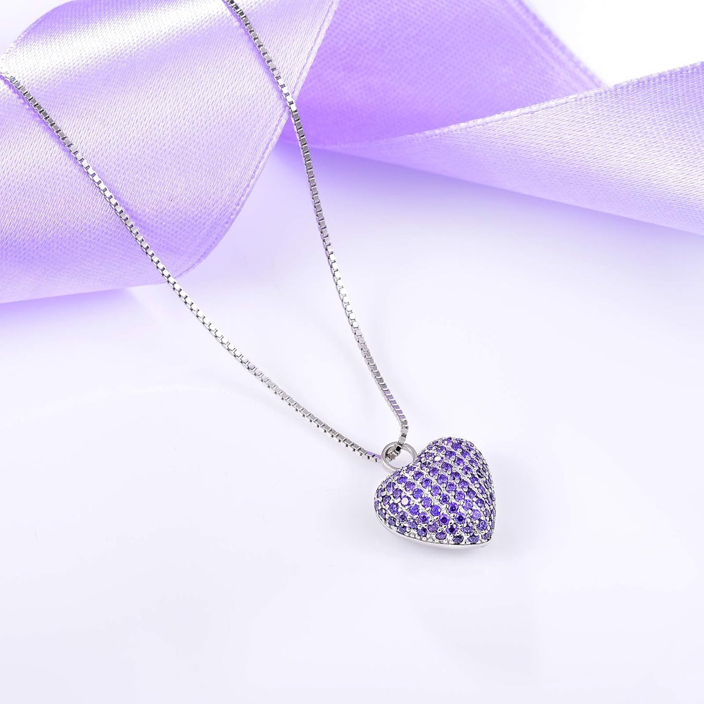 Sterling Silver Heart Urn Necklace – Memorial Pendant for Ashes & Loved Ones