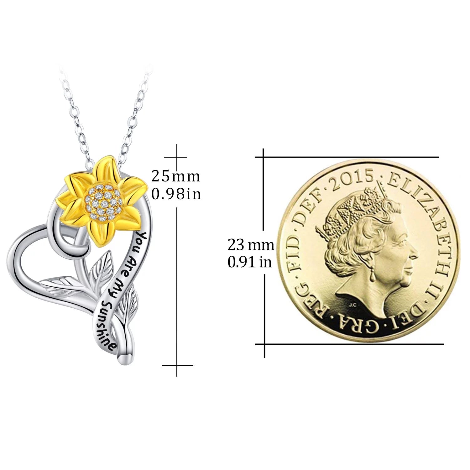 You Are My Sunshine Necklace