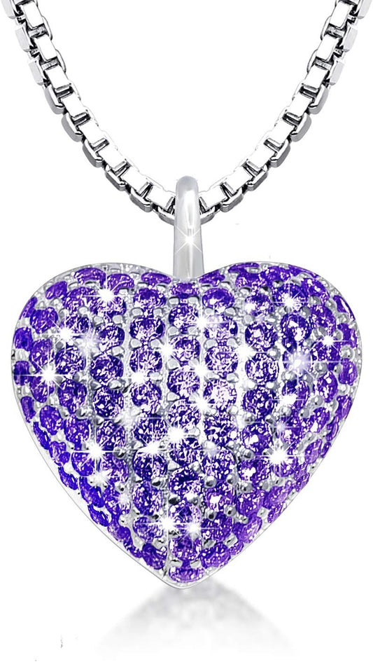 Sterling Silver Heart Urn Necklace – Memorial Pendant for Ashes & Loved Ones